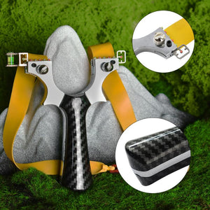 Dark Olive Green Black Pattern Resin Slingshot For Outdoor Target Shooting INDIAN SLINGSHOT