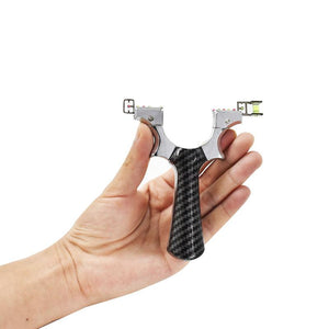 Dark Slate Gray Black Pattern Resin Slingshot For Outdoor Target Shooting INDIAN SLINGSHOT