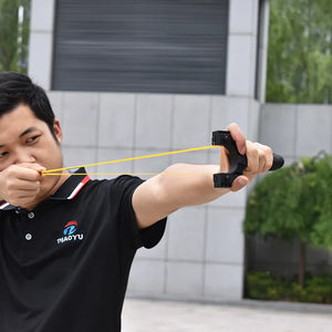 Gray Powerful Dual Purpose Black Resin Slingshot INDIAN SLINGSHOT