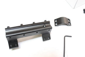 Dim Gray Double Clamp Mount 25.4mm with Height 50.5mm MARKSMAN