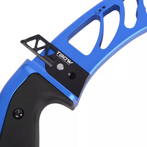 Dark Slate Gray Junxing H7 Recurve Bow Riser for Target Shooting and Games INDIAN SLINGSHOT