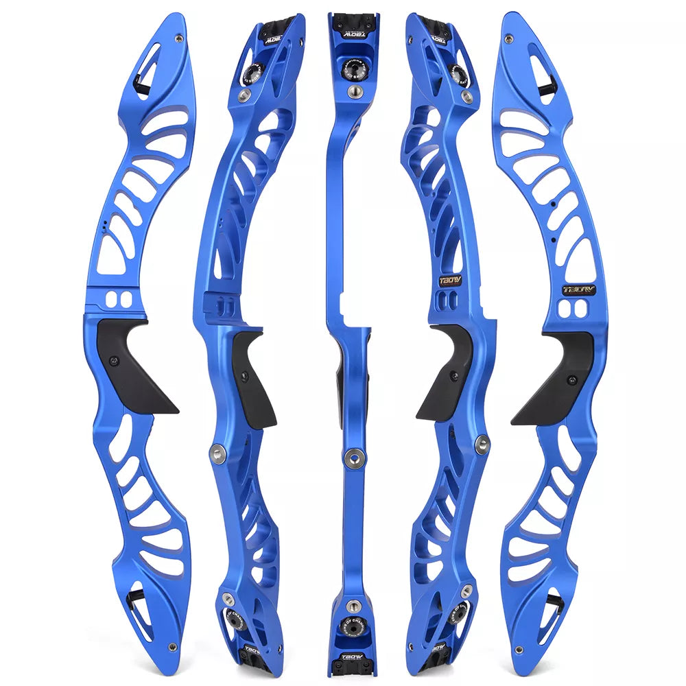 Royal Blue Junxing H7 Recurve Bow Riser for Target Shooting and Games INDIAN SLINGSHOT