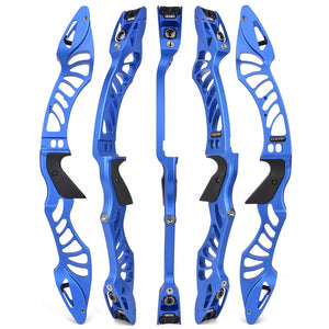 Royal Blue Junxing H7 Recurve Bow Riser for Target Shooting and Games INDIAN SLINGSHOT
