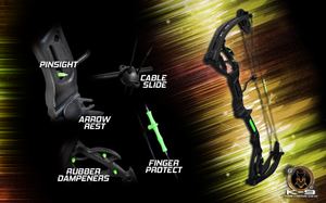 Dark Khaki Hori-Zone K-9 Perfect Precision Archery Kit Hori-Zone