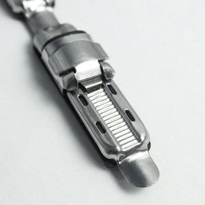 Lavender Silver Stainless Steel Fishing Reel Seat Rod MARKSMAN