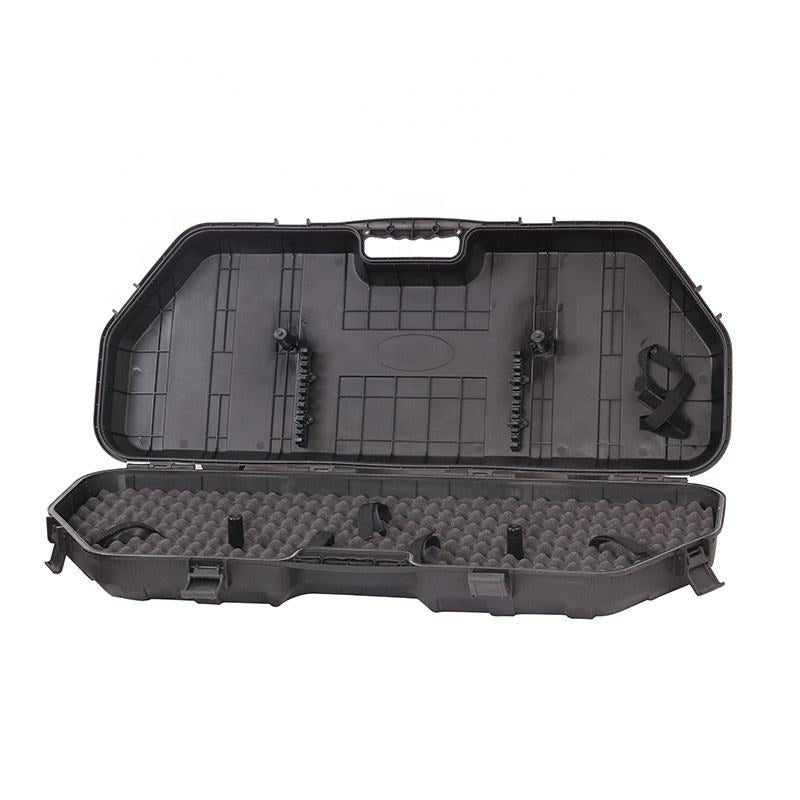 Dim Gray Shockproof Rigid Compound Bow Case for Archery – Durable Hard Storage Case for Bow & Arrows MARKSMAN