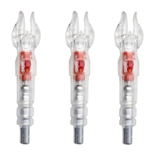 Light Gray Archery Shooting Led Lighted Nocks 6.2mm/0.246inch Automatic Knocks Tail for Compound Recurve Bows/Long Bow Arrow INDIAN SLINGSHOT