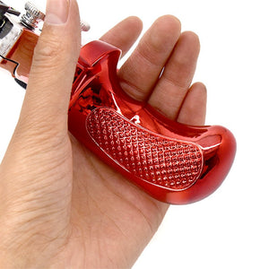 Dark Salmon Red Gradient Precision Shooting Powerful Resin Slingshot For Outdoor Target Shooting SLINGSTER