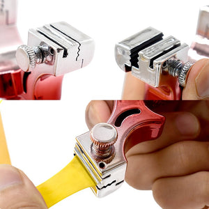 Gray Red Gradient Precision Shooting Powerful Resin Slingshot For Outdoor Target Shooting SLINGSTER