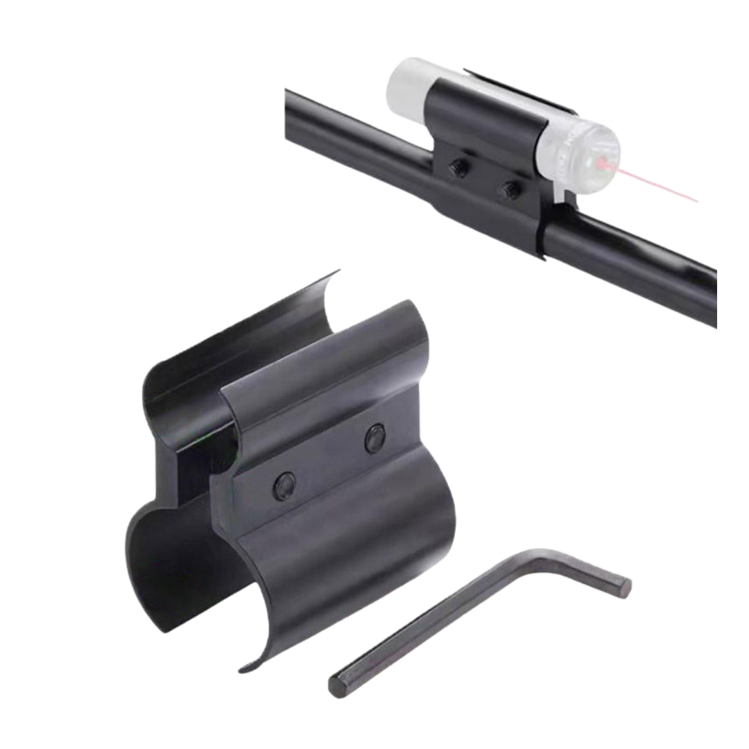 Q-Pipe Clamp Aluminum Alloy Flashlight Mount for Sight Scope Accessories & Scopes
