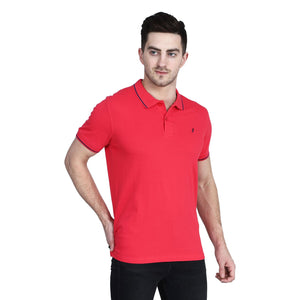 Maroon ChicBesty® Polo Collar Neck Sports Regular Fit 100% Pure Cotton TShirt for Men and Boys CHICBESTY