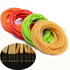 Black 1 Meter Round Fishing Rubber Tube Band | Slingshot Rubber Band MARKSMAN