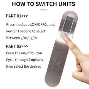 Archery Bow Scale Compound Traditional Recurve Bow Longbow Electronic Stainless Steel LED 0-110 Lbs Measurement Tool