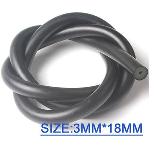 Dim Gray Speargun Latex Powerful Round Rubber Tube-1 Meter MARKSMAN