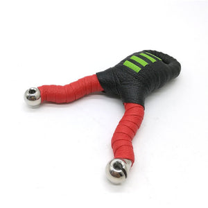 Lavender 304 Stainless Steel Recurve Single Card Iron Hand Slingshot Traditional Round Rubber Band Full Throw Mirror Single Slingshot