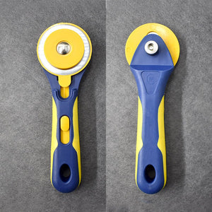 Slate Gray 60mm Rotary Cutter for Multifunctional cutting knife with ruler set for cutting rubber band slingshot accessories