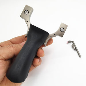 Dark Slate Gray New GZK TTF Hammer PRO Precision Target Shooting Slingshot Catapult GZK