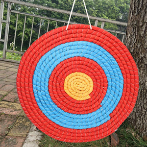 Chocolate Grass Made Archery Target, Outdoor Archery Grass Target Arrow Darts Targets Props Sports Bow Hunting Shooting Accessories INDIAN SLINGSHOT
