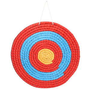 Chocolate Grass Made Archery Target, Outdoor Archery Grass Target Arrow Darts Targets Props Sports Bow Hunting Shooting Accessories INDIAN SLINGSHOT