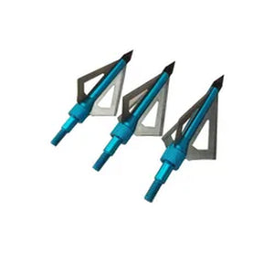 100 Grain Archery Arrowhead 3 Blade Hunting Shape Broadheads for Bow and Crossbow Shooting Accessories