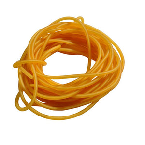 Dark Goldenrod 1 Meter Round Fishing Rubber Tube Band | Slingshot Rubber Band MARKSMAN