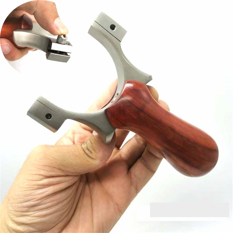 Wheat TTF Recurve Bow Handle Slingshot Stainless Steel Bow Head For Outdoor Target Shooting Slingshot INDIAN SLINGSHOT
