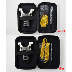 Black Black storage small big slingshot catapult hard case safely secure outdoor target game activities necessary accessories INDIAN SLINGSHOT