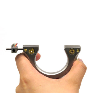 Tan Stainless Steel One Fast Pressing Solid Wood Patch Outdoor Catapult Precision Slingshot INDIAN SLINGSHOT