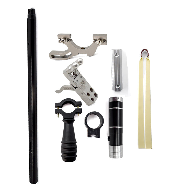 Black LR1 Black Long Rod  With Torch Light MARKSMAN