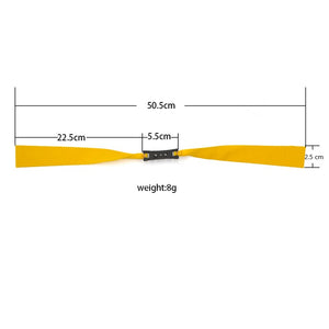 Orange Precise Rubber For wide 2.5cm Slingshot Rifle Head | 0.80mm 1.0mm Thickness Flat Poweful Original Precise Rubber Band PRECISE