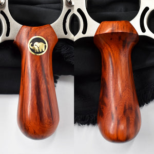Sienna Hot Sale Professional Powerful Wooden Stainless Steel Slingshot for Outdoor Target Shooting Catapult INDIAN SLINGSHOT