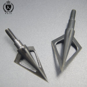 Gray HA-3B-C002 Three Sided Blades Arrow Broadhead INDIAN SLINGSHOT