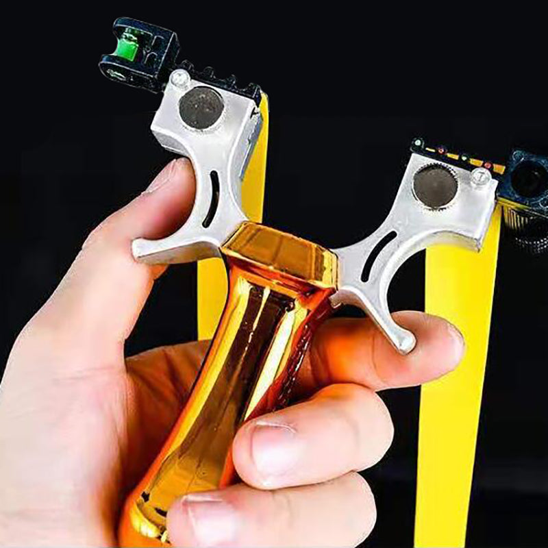 Black New Infrared Aiming Slingshot Four Colors Can Choose Powerful Outdoor Shooting Slingshot SLINGSTER