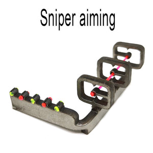 Dark Slate Gray Slingshot Spare Part Accessories 1 set of Slingshot Sights Horizontal Aiming Sniping Aiming String for Different Slingshots INDIAN SLINGSHOT