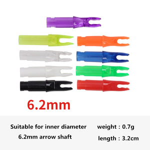 Dark Slate Gray Bow And Arrow Equipment Tail Archery Equipment 6.2MM Insert Tail Cover Accessories Carbon Arrow Fiberglass Arrow INDIAN SLINGSHOT