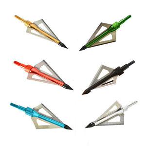 Gray Fishing Arrow Broadhead 100/ 125/ 200 Grains HOOYI