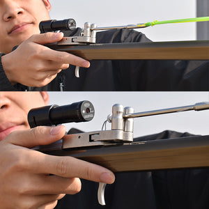 Tan LR10 Long Rod With Laser And Reel MARKSMAN