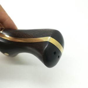 Dark Slate Gray Solid Red Sandalwood Powerful Recurve Slingshot MARKSMAN