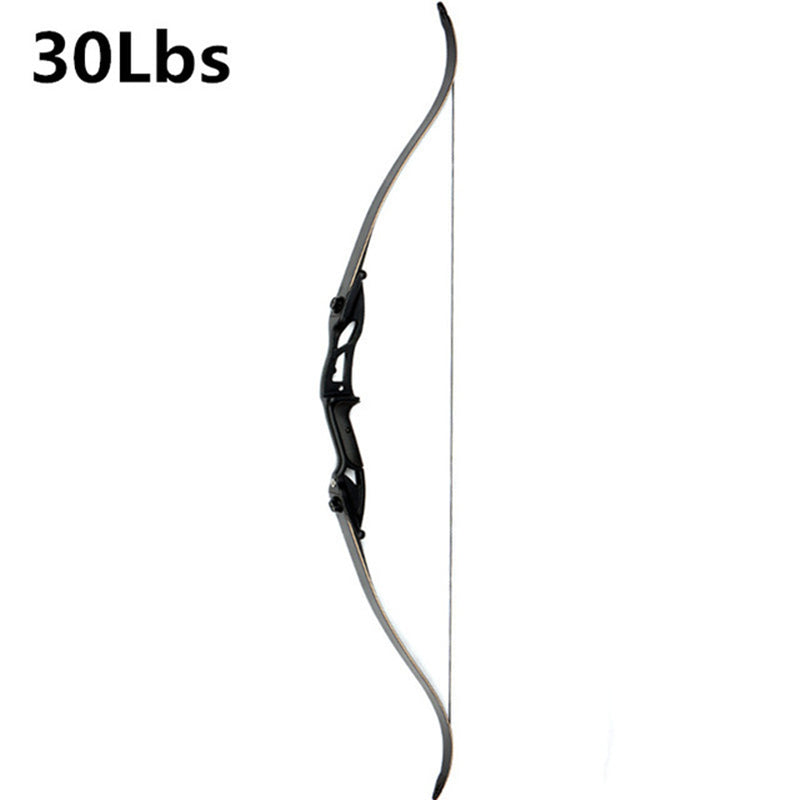 Dark Slate Gray Recurve 30-50Lbs 56 Inches Target Shooting Recurve Bow With Sight Arrow Rest For Right Hand User Archery Target Shooting marksman