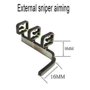 Dark Slate Gray Slingshot Spare Part Accessories 1 set of Slingshot Sights Horizontal Aiming Sniping Aiming String for Different Slingshots INDIAN SLINGSHOT