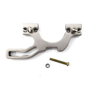 Gray Slingshot Long Rod Metal Head MARKSMAN