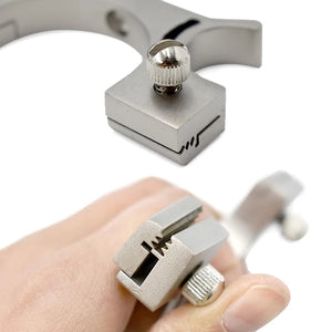 Gray Slingshot Long Rod Metal Head MARKSMAN