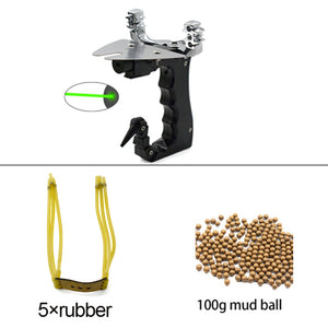 Gray Upgraded Bow Head Shooting Fish Slingshot Package INDIAN SLINGSHOT