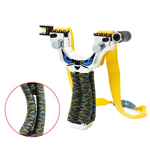 Dark Slate Gray Resin Monster Slingshot Outdoor Shooting Slingshot with Rubber Band INDIAN SLINGSHOT