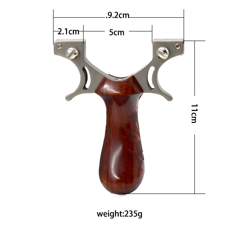 Dark Olive Green Resin  professional  slingshot with rubber band outdoor  hunting and fishing shoot slingshot SLINGSTER