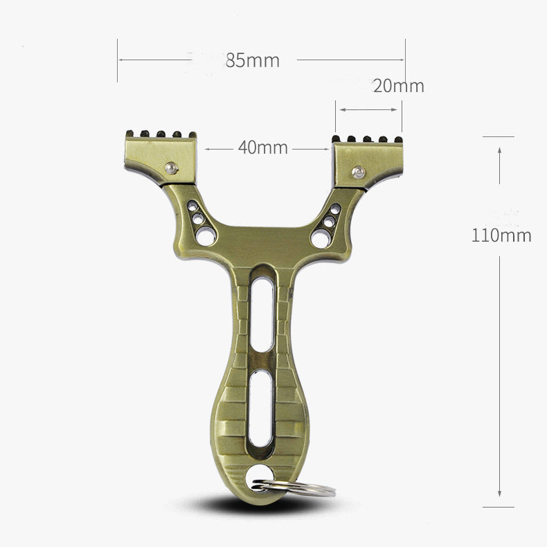 White Smoke High-Precision High-Power High-Pressure Traditional Fast Compression Outdoor Toy Slingshot INDIAN SLINGSHOT