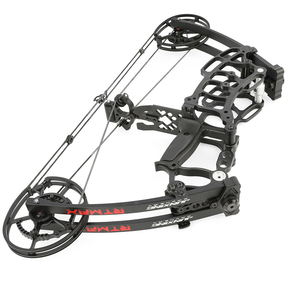 Dark Slate Gray M109K Dual-Purpose Composite Bow Archery And Fishing Bow Short-Axis Pulley Compound Bow JUNXING