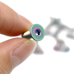 Rosy Brown High Quality Color Screw for Stainless Steel Slingshot Head Rubber Band Binding Slingshot Accessories INDIAN SLINGSHOT