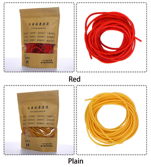 Chocolate 1 Meter Slingshot Rubber Tube Band | Diameters of 1632 / 2040 / 1842 / 1745 / 2050 / 3060 / 6090 / 2055/ 1636 Latex Tube Round Rubber Band Slingshot Accessories INDIAN SLINGSHOT