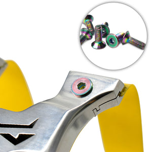 Gray High Quality Color Screw for Stainless Steel Slingshot Head Rubber Band Binding Slingshot Accessories INDIAN SLINGSHOT